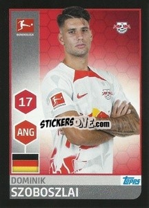 Sticker Dominik Szoboszlai (Rb Leipzig) - German Football Bundesliga 2022-2023 - Topps