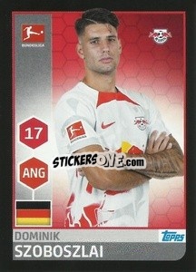 Figurina Dominik Szoboszlai (Rb Leipzig) - German Football Bundesliga 2022-2023 - Topps