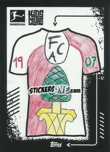 Figurina Kids Clubs Trikot - German Football Bundesliga 2022-2023 - Topps