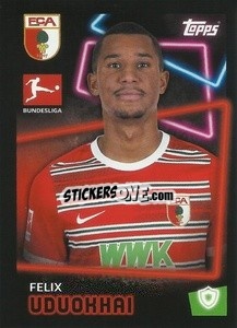 Figurina Felix Uduokhai - German Football Bundesliga 2022-2023 - Topps