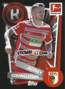 Sticker Jeffrey Gouweleeuw - German Football Bundesliga 2022-2023 - Topps