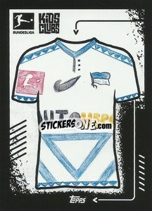 Sticker Kids Clubs Trikot - German Football Bundesliga 2022-2023 n. 45 - Topps