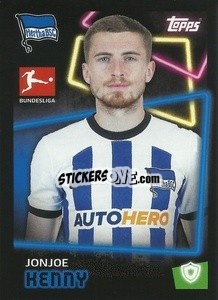 Sticker Jonjoe Kenny - German Football Bundesliga 2022-2023 - Topps
