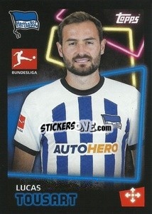 Sticker Lucas Tousart - German Football Bundesliga 2022-2023 - Topps