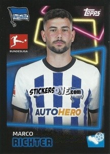 Figurina Marco Richter - German Football Bundesliga 2022-2023 - Topps