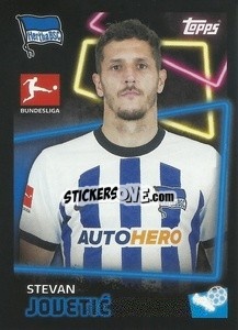Sticker Stevan Jovetić - German Football Bundesliga 2022-2023 - Topps