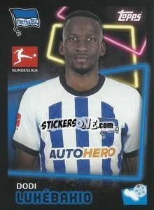 Figurina Dodi Lukébakio - German Football Bundesliga 2022-2023 - Topps