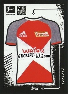 Sticker Kids Clubs Trikot - German Football Bundesliga 2022-2023 n. 62 - Topps