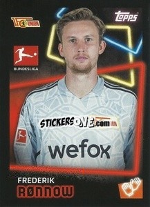 Sticker Frederik Rønnow - German Football Bundesliga 2022-2023 - Topps