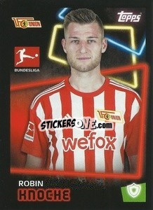 Figurina Robin Knoche - German Football Bundesliga 2022-2023 - Topps