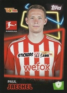 Sticker Paul Jaeckel - German Football Bundesliga 2022-2023 - Topps