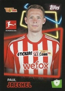 Cromo Paul Jaeckel - German Football Bundesliga 2022-2023 - Topps