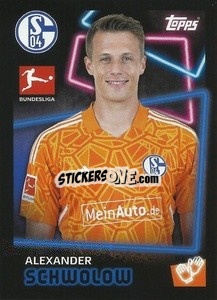 Cromo Alexander Schwolow - German Football Bundesliga 2022-2023 - Topps