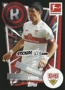 Sticker Wataru Endo - German Football Bundesliga 2022-2023 - Topps