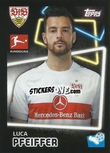 Figurina Luca Pfeiffer - German Football Bundesliga 2022-2023 - Topps