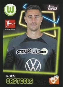 Sticker Koen Casteels - German Football Bundesliga 2022-2023 - Topps