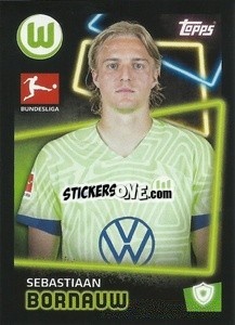 Sticker Sebastiaan Bornauw - German Football Bundesliga 2022-2023 - Topps