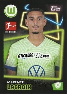 Sticker Maxence Lacroix - German Football Bundesliga 2022-2023 - Topps