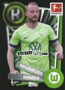 Cromo Maximilian Arnold - German Football Bundesliga 2022-2023 - Topps