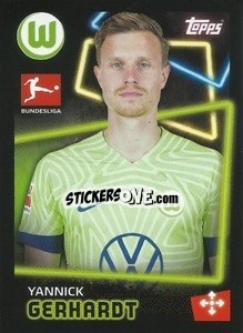 Sticker Yannick Gerhardt - German Football Bundesliga 2022-2023 - Topps