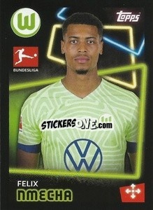 Sticker Felix Nmecha - German Football Bundesliga 2022-2023 - Topps