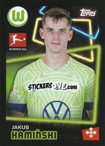 Sticker Jakub Kamiński - German Football Bundesliga 2022-2023 - Topps