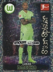 Sticker Lukas Nmecha - German Football Bundesliga 2022-2023 - Topps