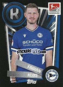 Cromo Fabian Klos - German Football Bundesliga 2022-2023 - Topps