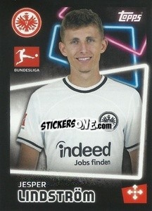 Sticker Jesper Lindström - German Football Bundesliga 2022-2023 - Topps