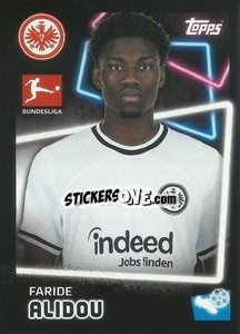 Sticker Faride Alidou - German Football Bundesliga 2022-2023 - Topps