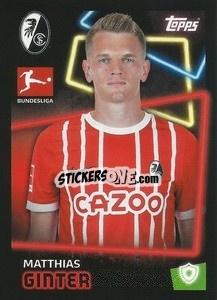 Sticker Matthias Ginter - German Football Bundesliga 2022-2023 - Topps