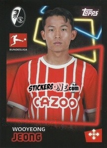 Sticker Wooyeong Jeong - German Football Bundesliga 2022-2023 - Topps