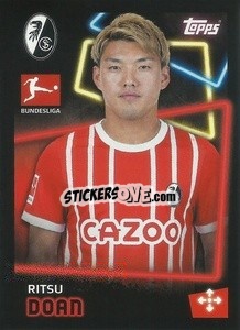 Sticker Ritsu Doan - German Football Bundesliga 2022-2023 - Topps