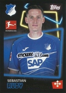 Sticker Sebastian Rudy - German Football Bundesliga 2022-2023 - Topps