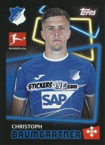 Sticker Christoph Baumgartner - German Football Bundesliga 2022-2023 - Topps