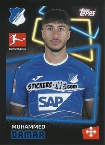Sticker Muhammed Damar - German Football Bundesliga 2022-2023 - Topps