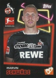 Sticker Marvin Schwäbe - German Football Bundesliga 2022-2023 - Topps