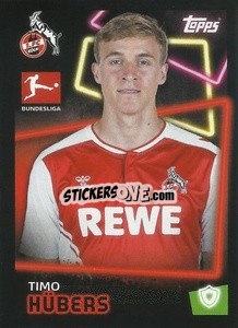 Sticker Timo Hübers - German Football Bundesliga 2022-2023 - Topps