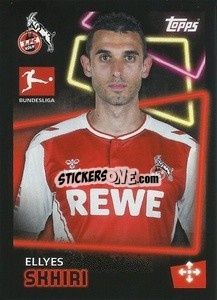 Sticker Ellyes Skhiri - German Football Bundesliga 2022-2023 - Topps