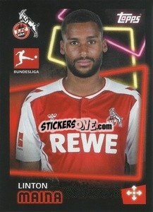 Figurina Linton Maina - German Football Bundesliga 2022-2023 - Topps