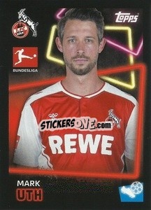 Sticker Mark Uth - German Football Bundesliga 2022-2023 - Topps