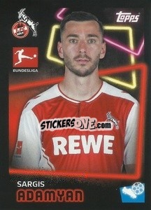 Sticker Sargis Adamyan - German Football Bundesliga 2022-2023 - Topps