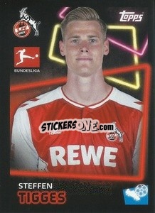 Sticker Steffen Tigges - German Football Bundesliga 2022-2023 - Topps