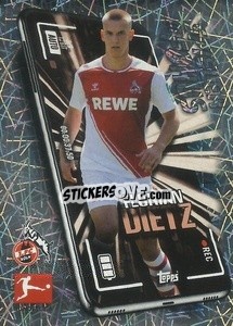 Sticker Florian Dietz - German Football Bundesliga 2022-2023 - Topps