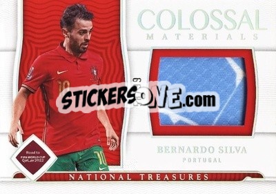 Cromo Bernardo Silva - National Treasures Road to FIFA World Cup 2022 - Panini