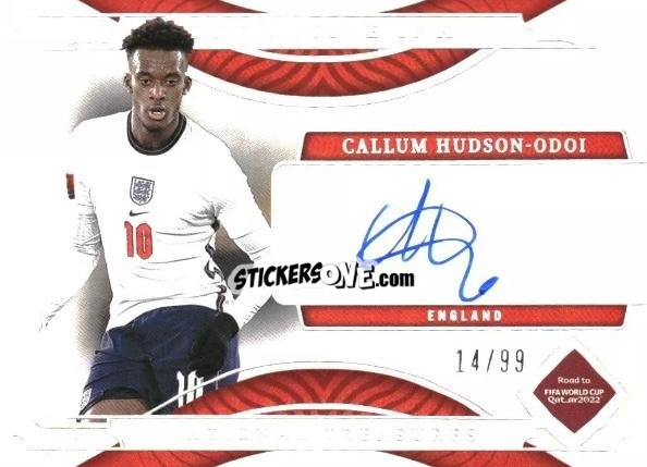 Sticker Callum Hudson-Odoi - National Treasures Road to FIFA World Cup 2022 n. DI-CHO - Panini