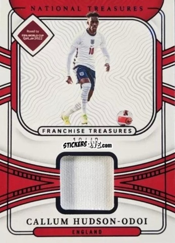 Cromo Callum Hudson-Odoi - National Treasures Road to FIFA World Cup 2022 n. FT-CHO - Panini