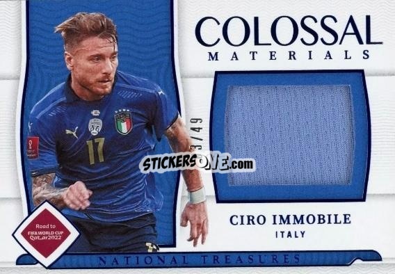 Sticker Ciro Immobile - National Treasures Road to FIFA World Cup 2022 n. CO-CI - Panini
