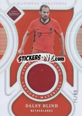Sticker Daley Blind - National Treasures Road to FIFA World Cup 2022 - Panini