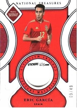 Sticker Eric Garcia - National Treasures Road to FIFA World Cup 2022 n. CM-EG - Panini